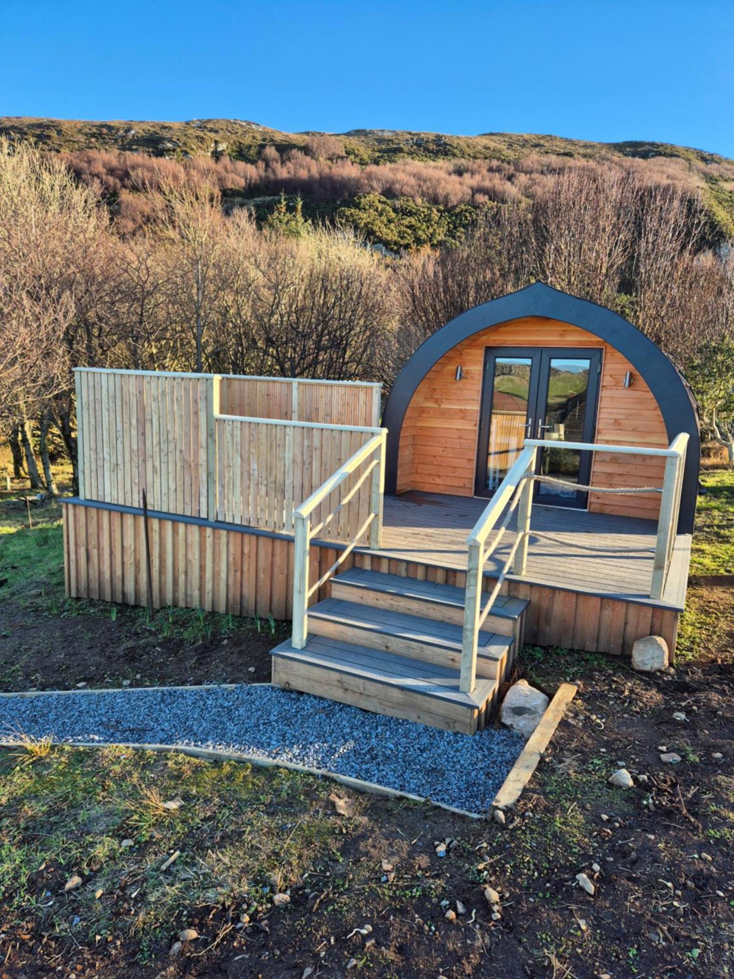 Tighlochan Pods Scourie Exterior foto