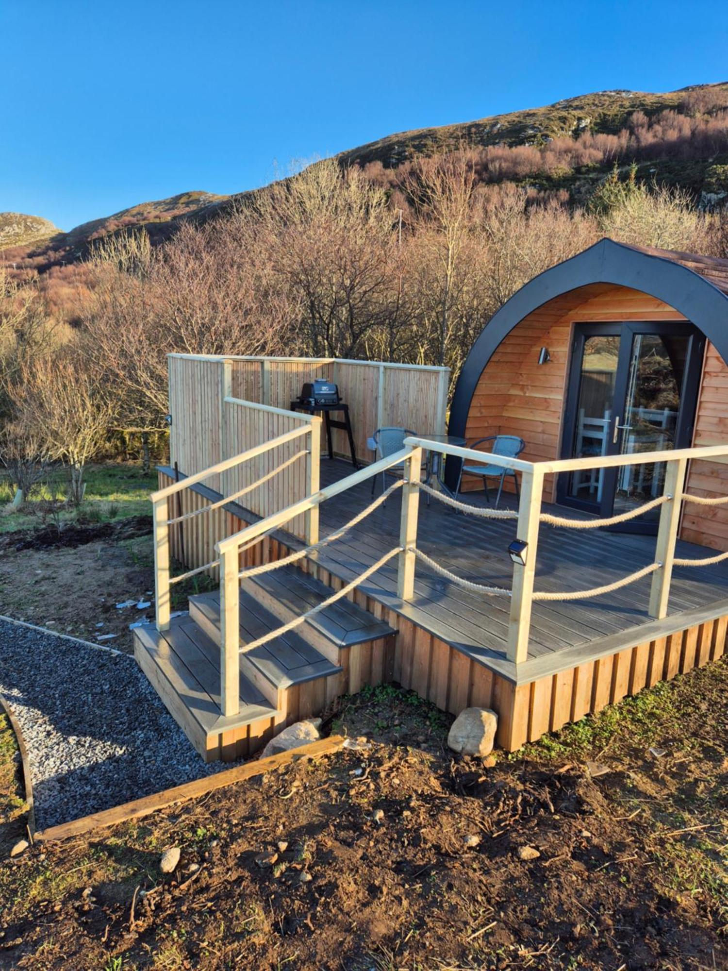 Tighlochan Pods Scourie Exterior foto