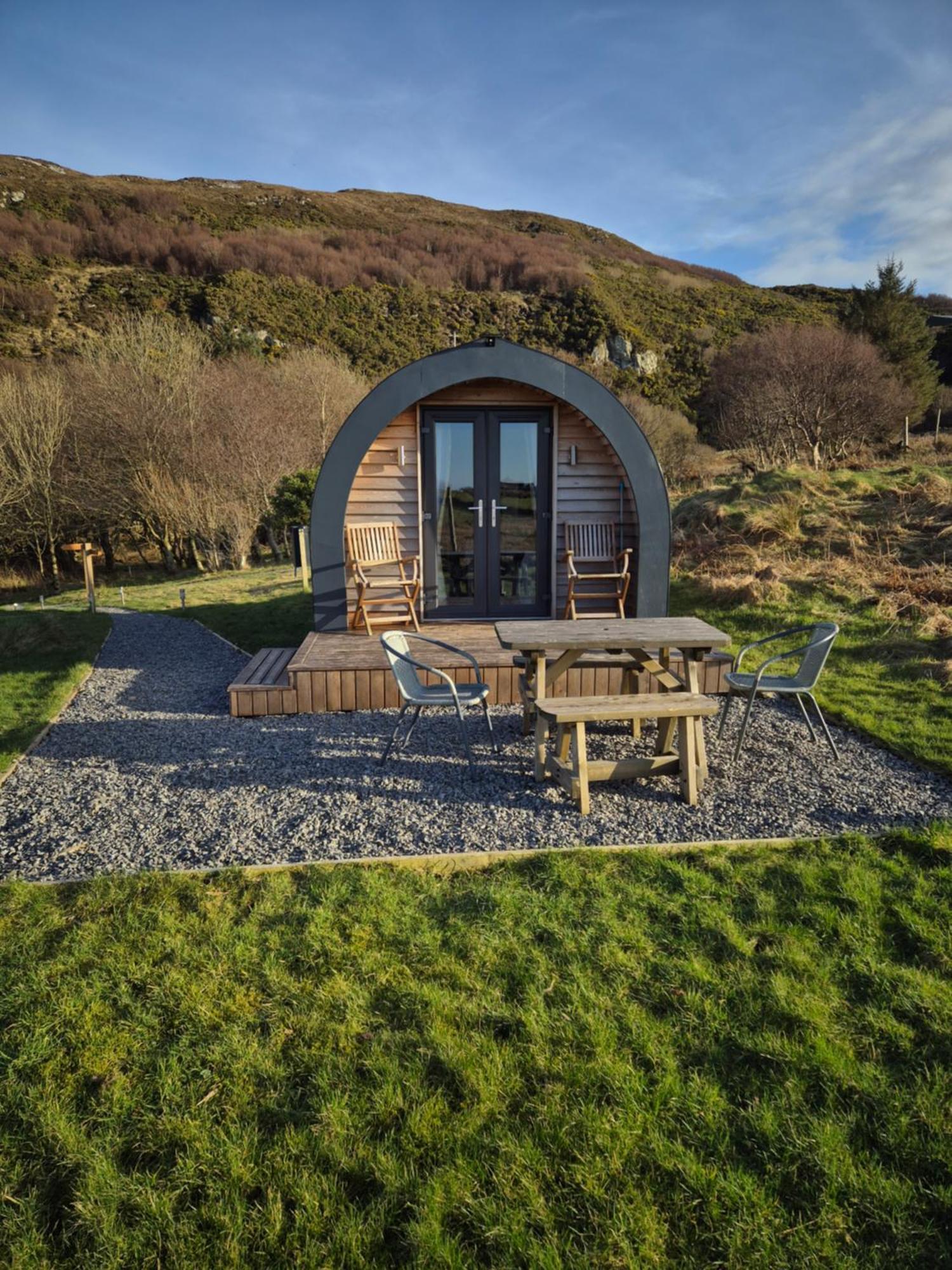 Tighlochan Pods Scourie Exterior foto
